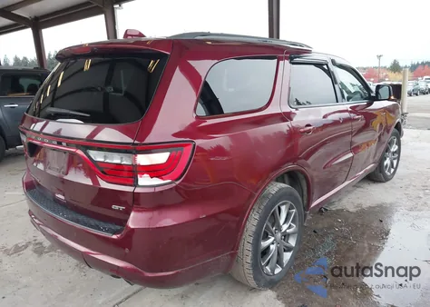 2017 Dodge Durango Gt Awd z USA, uszkodzony, nr VIN 1C4RDJDG8HC606701